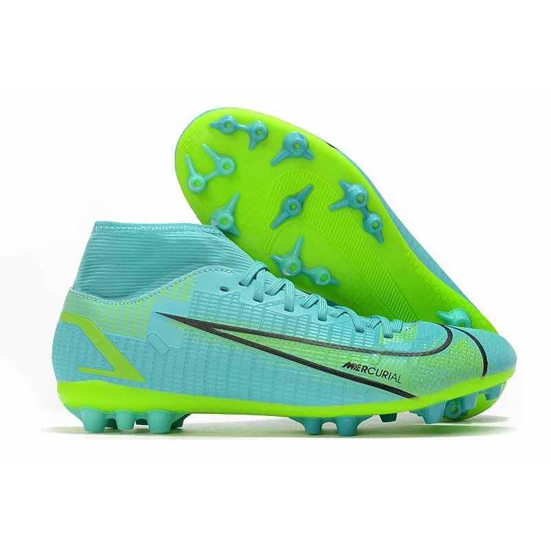 Botas de Fútbol Nike Superfly 8 Academy AG Turquesa (#35~#45)
