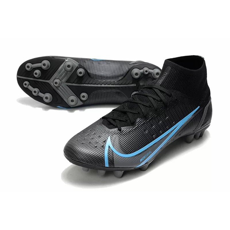 Botas de Fútbol Nike Superfly 8 Pro AG Negro&Azul/Amarillo Fluorescente/Rojo&Plateado/Rosado Claro&Blanco/Rosado&Amarillo / Rosado&Blanco&Blue/Rojo/Turquesa / Blanco&Amarillo / Negro&Rosado (#39~#45)
