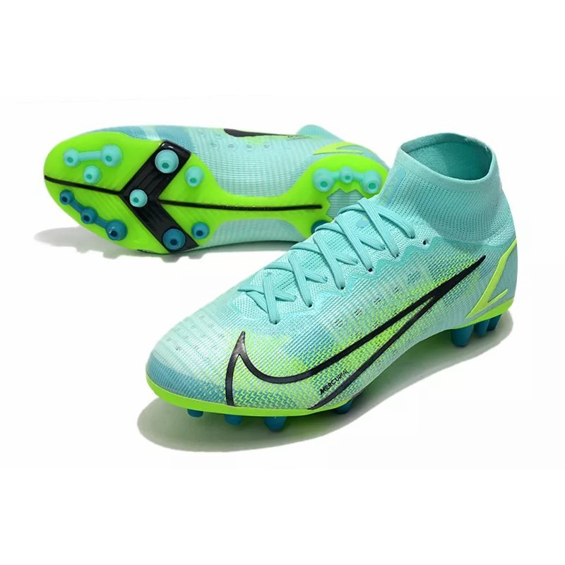 Botas de Fútbol Nike Superfly 8 Pro AG Negro&Azul/Amarillo Fluorescente/Rojo&Plateado/Rosado Claro&Blanco/Rosado&Amarillo / Rosado&Blanco&Blue/Rojo/Turquesa / Blanco&Amarillo / Negro&Rosado (#39~#45)