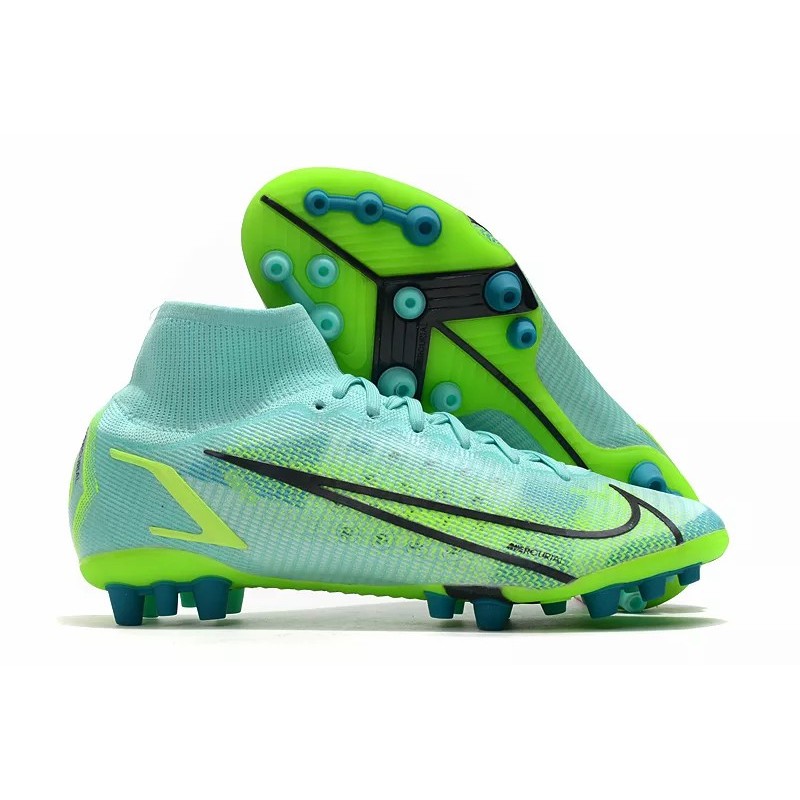 Botas de Fútbol Nike Superfly 8 Pro AG Negro&Azul/Amarillo Fluorescente/Rojo&Plateado/Rosado Claro&Blanco/Rosado&Amarillo / Rosado&Blanco&Blue/Rojo/Turquesa / Blanco&Amarillo / Negro&Rosado (#39~#45)