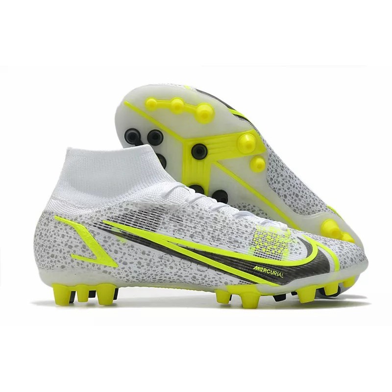 Botas de Fútbol Nike Superfly 8 Pro AG Negro&Azul/Amarillo Fluorescente/Rojo&Plateado/Rosado Claro&Blanco/Rosado&Amarillo / Rosado&Blanco&Blue/Rojo/Turquesa / Blanco&Amarillo / Negro&Rosado (#39~#45)