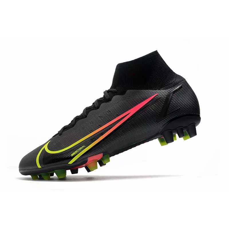 Botas de Fútbol Nike Superfly 8 Pro AG Negro&Azul/Amarillo Fluorescente/Rojo&Plateado/Rosado Claro&Blanco/Rosado&Amarillo / Rosado&Blanco&Blue/Rojo/Turquesa / Blanco&Amarillo / Negro&Rosado (#39~#45)