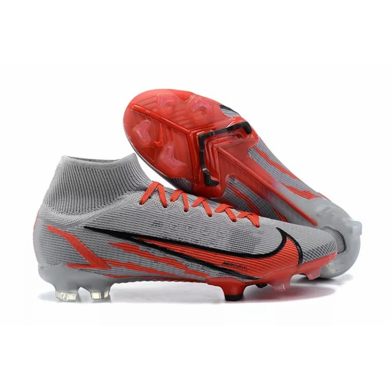 Botas de Fútbol Nike Superfly 8 Elite FG Alta Gris (#39~#45)