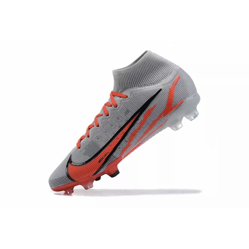 Botas de Fútbol Nike Superfly 8 Elite FG Alta Gris (#39~#45)