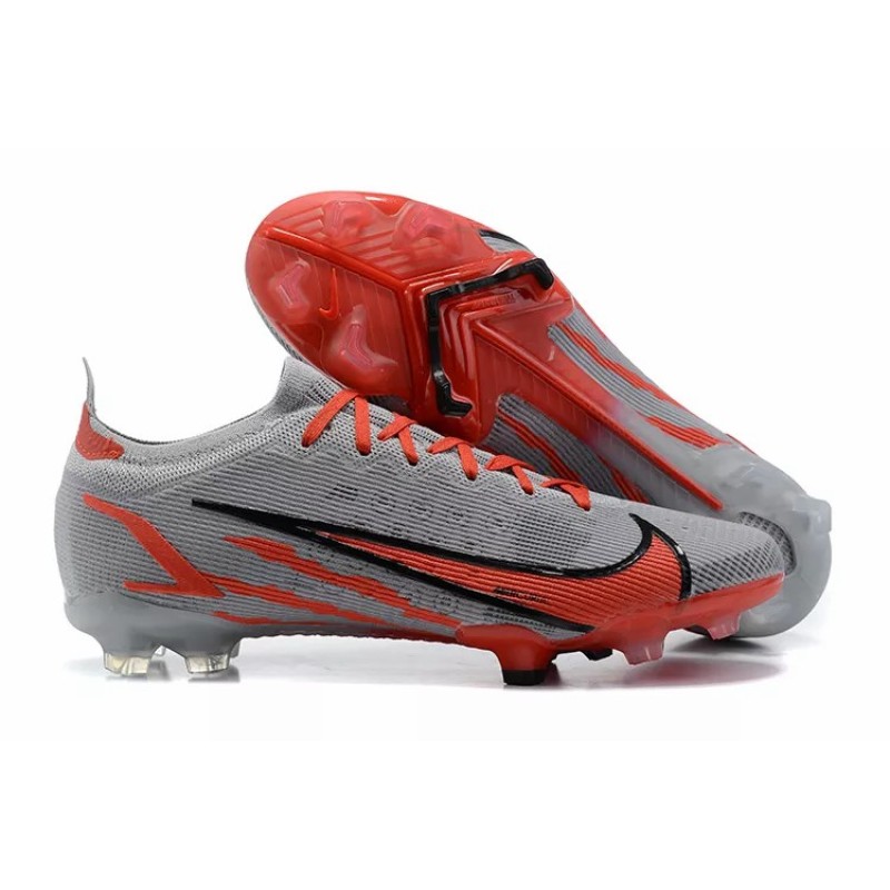 Botas de Fútbol Nike Superfly 8 Elite FG Gris&Rojo (#39~#45)