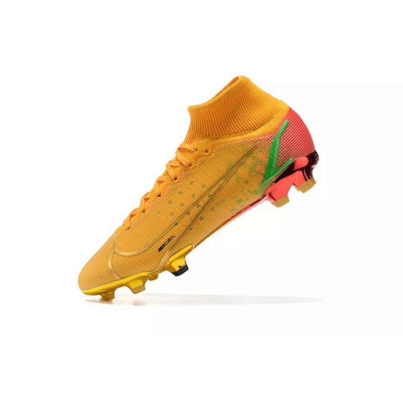 Botas de Fútbol Nike Superfly 8 Elite FG High Top Naranja (#39~#45)