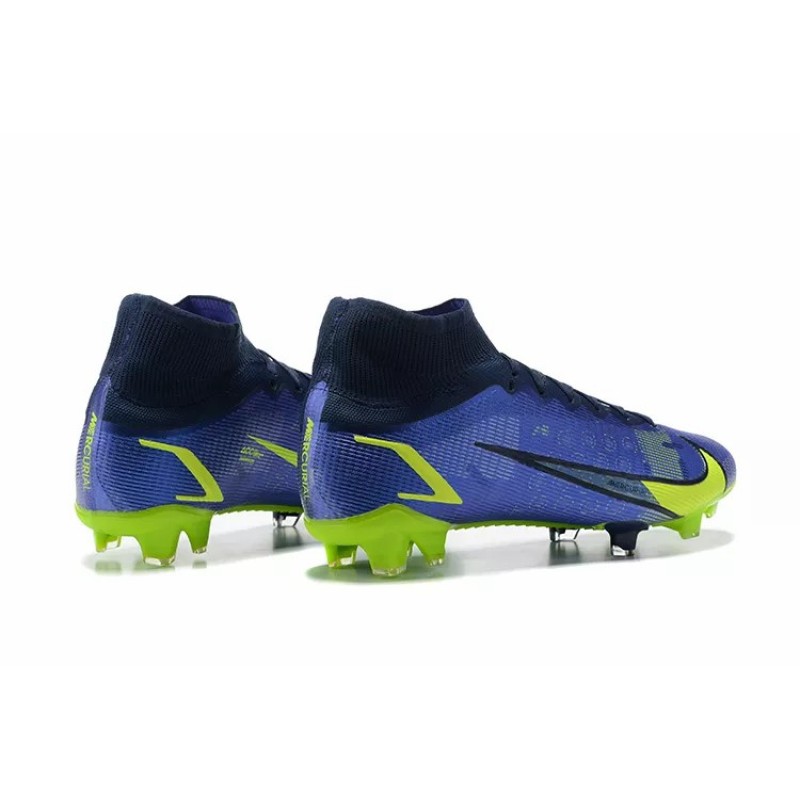 Botas de Fútbol Nike Superfly 8 Elite FG Azul (#39~#45)