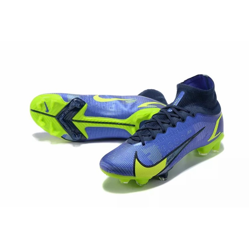 Botas de Fútbol Nike Superfly 8 Elite FG Azul (#39~#45)