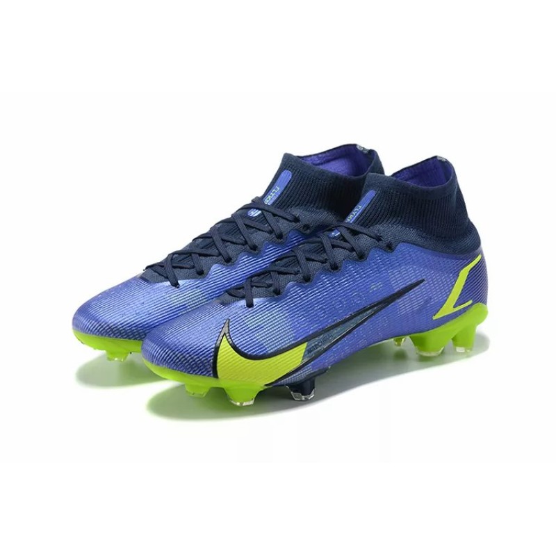 Botas de Fútbol Nike Superfly 8 Elite FG Azul (#39~#45)