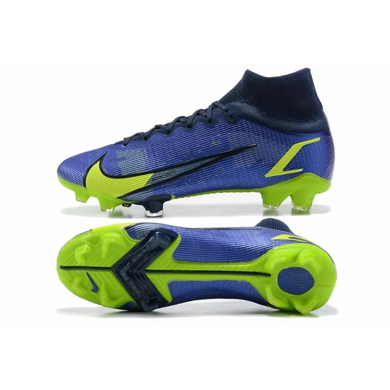 Botas de Fútbol Nike Superfly 8 Elite FG Azul (#39~#45)