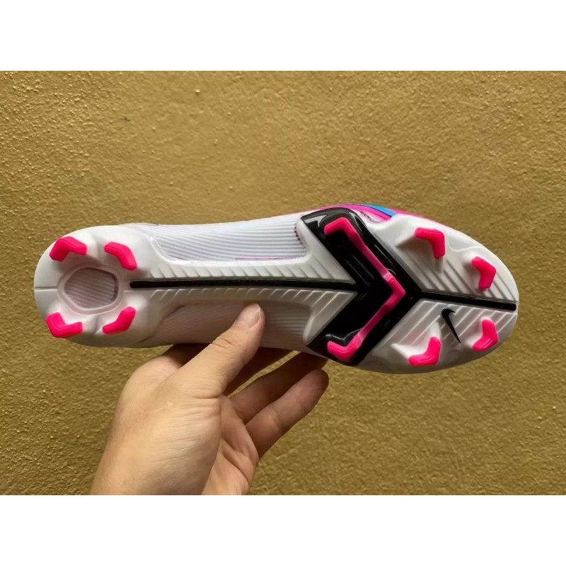 Botas de Fútbol Nike Superfly 8 Elite FG Blanco&Rosa (#39~#45)