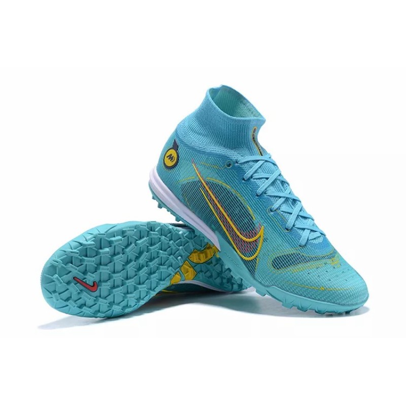 Botas de Fútbol Nike Superfly 8 Academy TF Azul Claro (#39~#45)