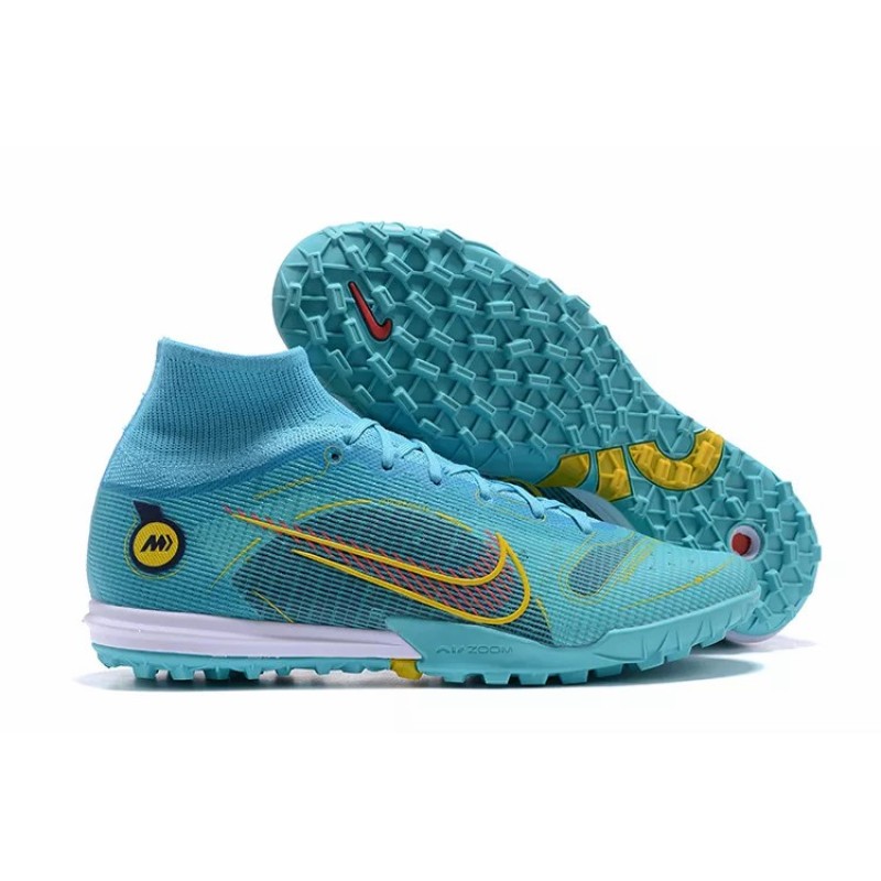 Botas de Fútbol Nike Superfly 8 Academy TF Azul Claro (#39~#45)