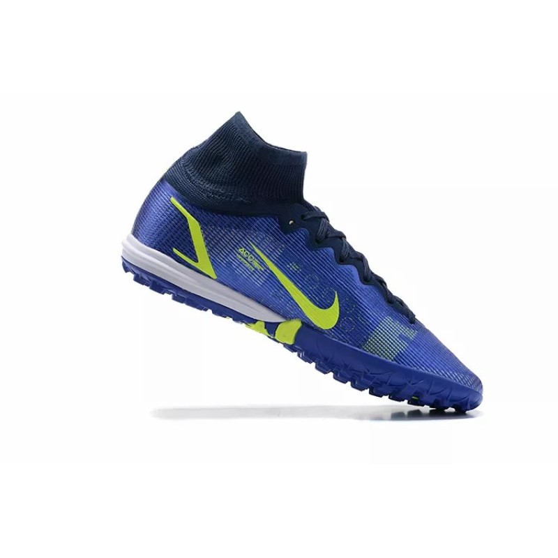 Botas de Fútbol Nike Superfly 8 Academy TF Azul (#39~#45)