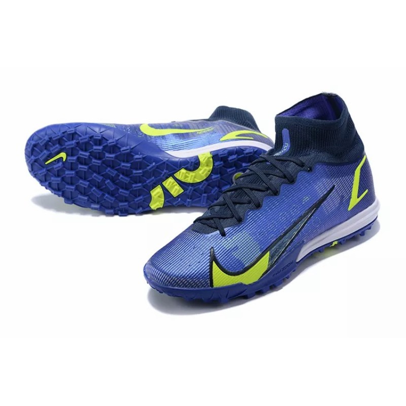 Botas de Fútbol Nike Superfly 8 Academy TF Azul (#39~#45)