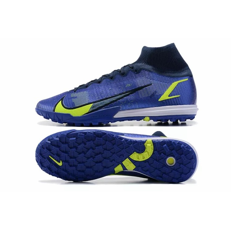 Botas de Fútbol Nike Superfly 8 Academy TF Azul (#39~#45)