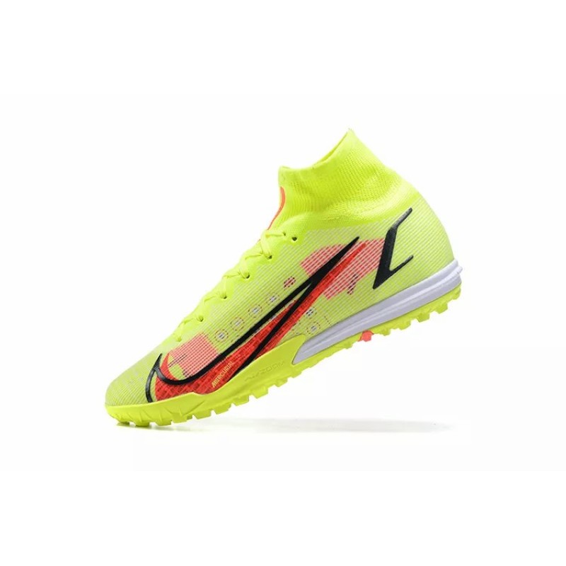 Botas de Fútbol Nike Superfly 8 Elite TF Negro&Azul / Rosado / Blanco&Amarillo / Amarillo / Negro&Rosado / Rojo Naranja / Blanco&Rosado (#39~#45)