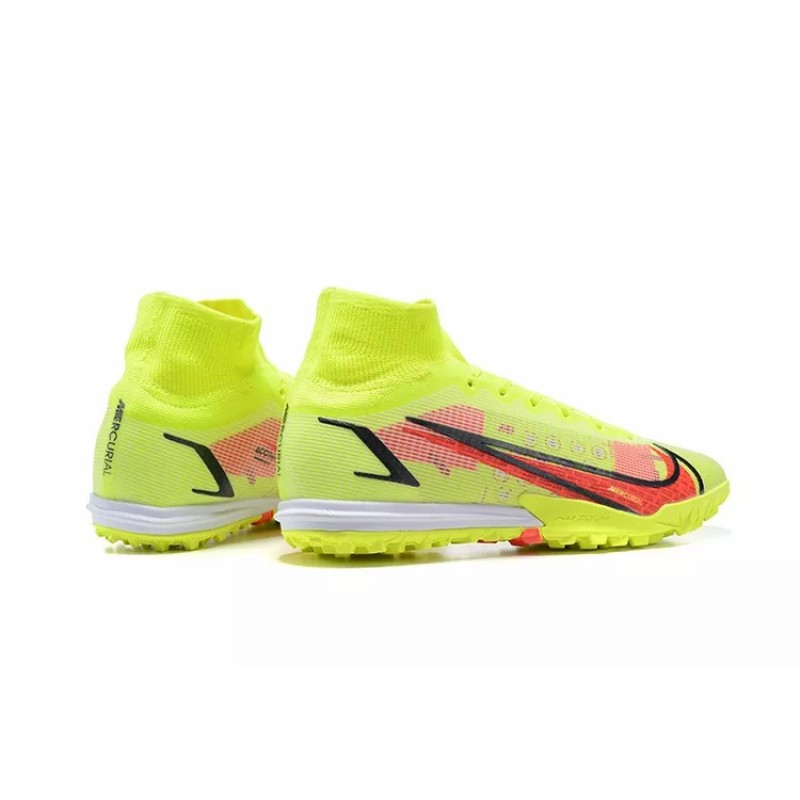 Botas de Fútbol Nike Superfly 8 Elite TF Negro&Azul / Rosado / Blanco&Amarillo / Amarillo / Negro&Rosado / Rojo Naranja / Blanco&Rosado (#39~#45)