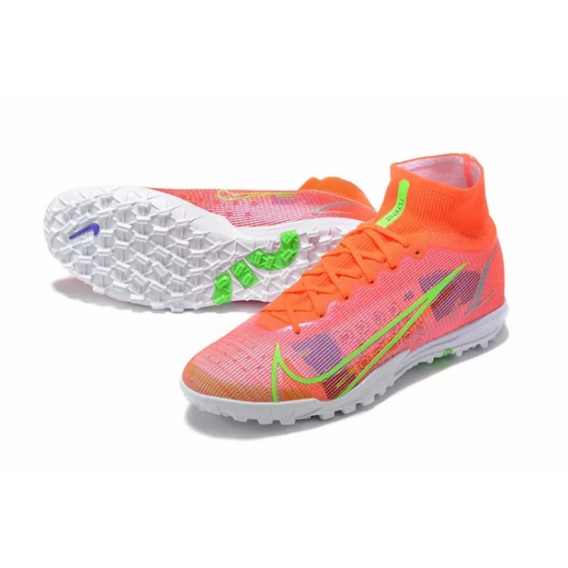 Botas de Fútbol Nike Superfly 8 Elite TF Negro&Azul / Rosado / Blanco&Amarillo / Amarillo / Negro&Rosado / Rojo Naranja / Blanco&Rosado (#39~#45)