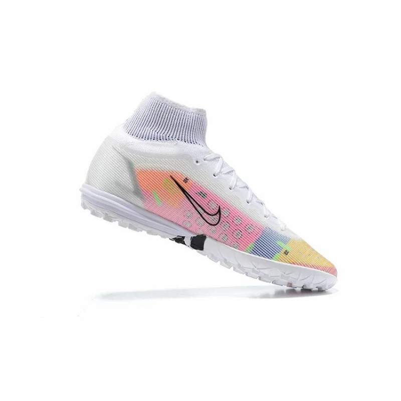 Botas de Fútbol Nike Superfly 8 Elite TF Negro&Azul / Rosado / Blanco&Amarillo / Amarillo / Negro&Rosado / Rojo Naranja / Blanco&Rosado (#39~#45)
