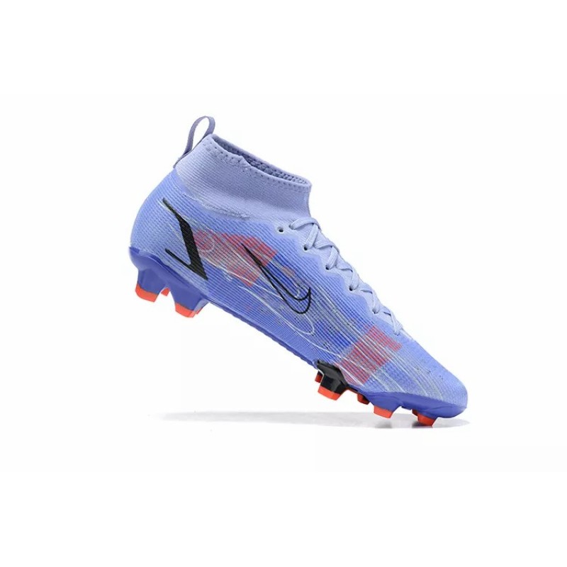 Botas de Fútbol Nike Superfly 8 Elite FG Azul Claro (#39~#45)