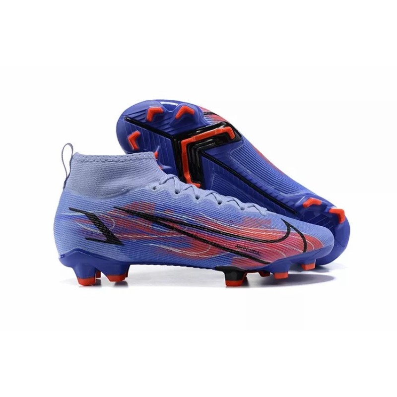 Botas de Fútbol Nike Superfly 8 Elite FG Azul Claro (#39~#45)