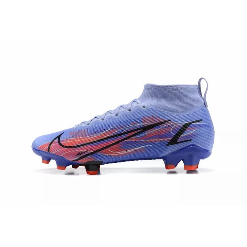 Botas de Fútbol Nike Superfly 8 Elite FG Azul Claro (#39~#45)