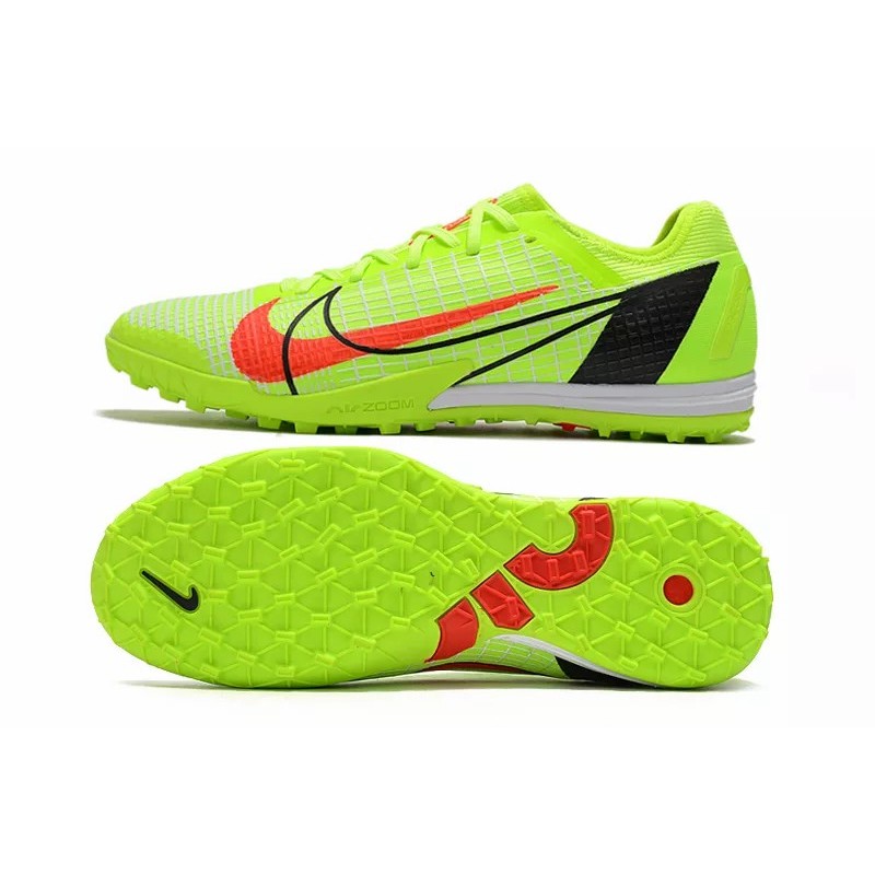 Botas de Fútbol Nike Zoom Vapor 14 Pro TF Verde Fluorescente (#39~#45)