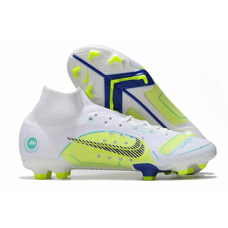 Botas de Fútbol Nike Mercurial Dream Speed Vapor 14 Elite FG High Top Blanco (#39~#45)
