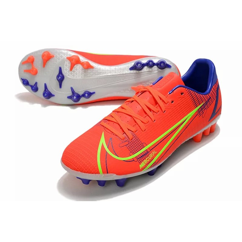 Botas de Fútbol Nike Vapor 14 Academy AG Rojo Naranja / Negro&Azul / Negro&Amarillo / Blanco&Amarillo / Turquesa (#39~#45)