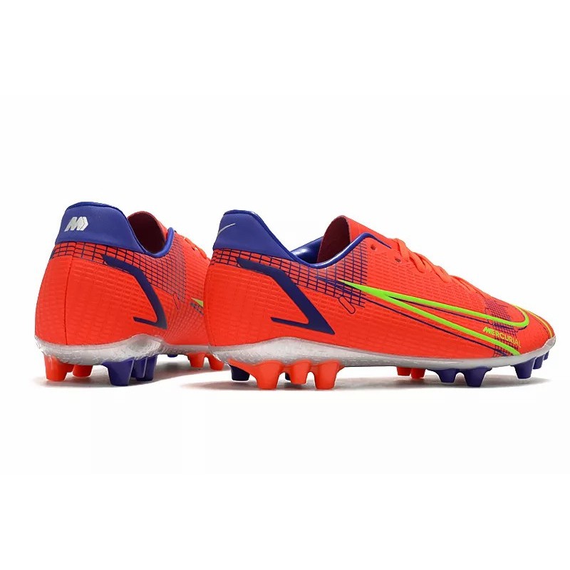 Botas de Fútbol Nike Vapor 14 Academy AG Rojo Naranja / Negro&Azul / Negro&Amarillo / Blanco&Amarillo / Turquesa (#39~#45)