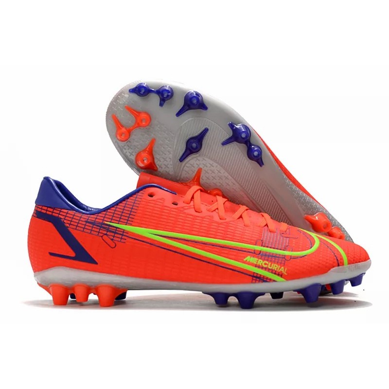 Botas de Fútbol Nike Vapor 14 Academy AG Rojo Naranja / Negro&Azul / Negro&Amarillo / Blanco&Amarillo / Turquesa (#39~#45)