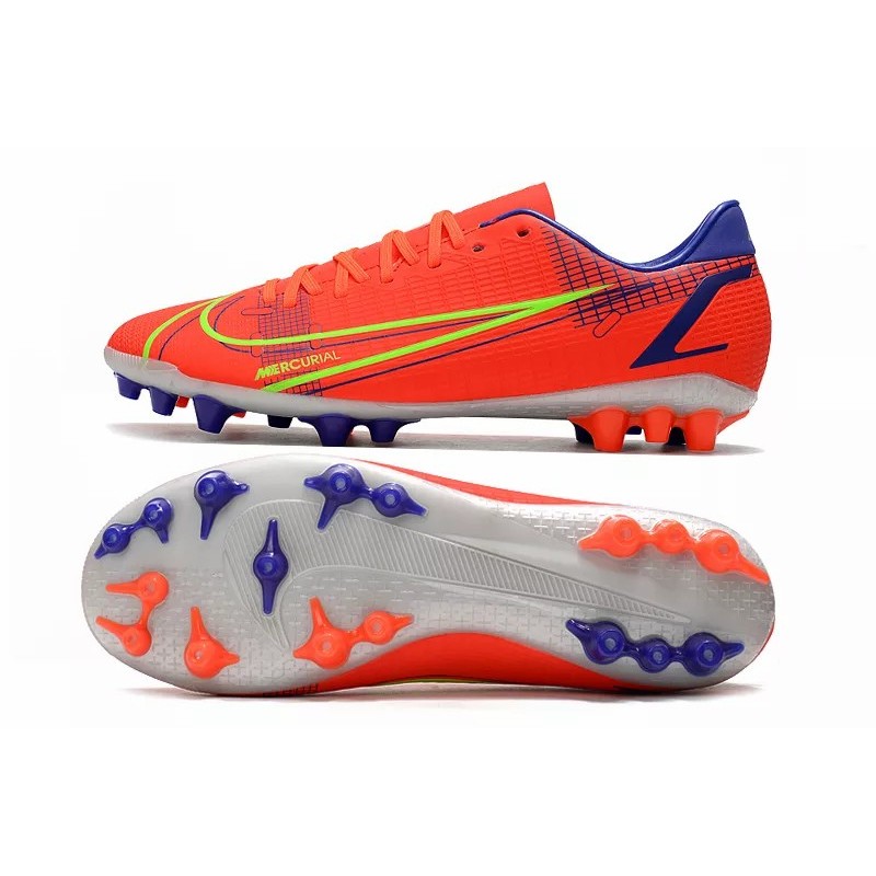 Botas de Fútbol Nike Vapor 14 Academy AG Rojo Naranja / Negro&Azul / Negro&Amarillo / Blanco&Amarillo / Turquesa (#39~#45)