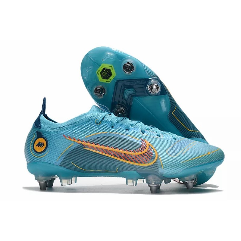 Botas de Fútbol Nike Mercurial Vapor XIV Elite SG PRO Azul (#39~#45)