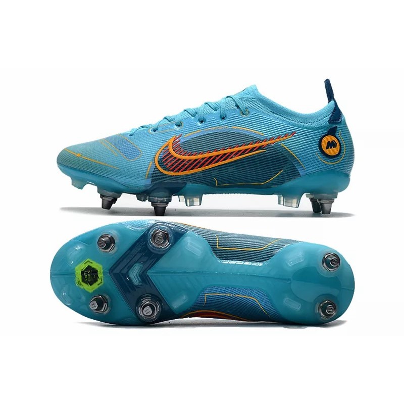Botas de Fútbol Nike Mercurial Vapor XIV Elite SG PRO Azul (#39~#45)