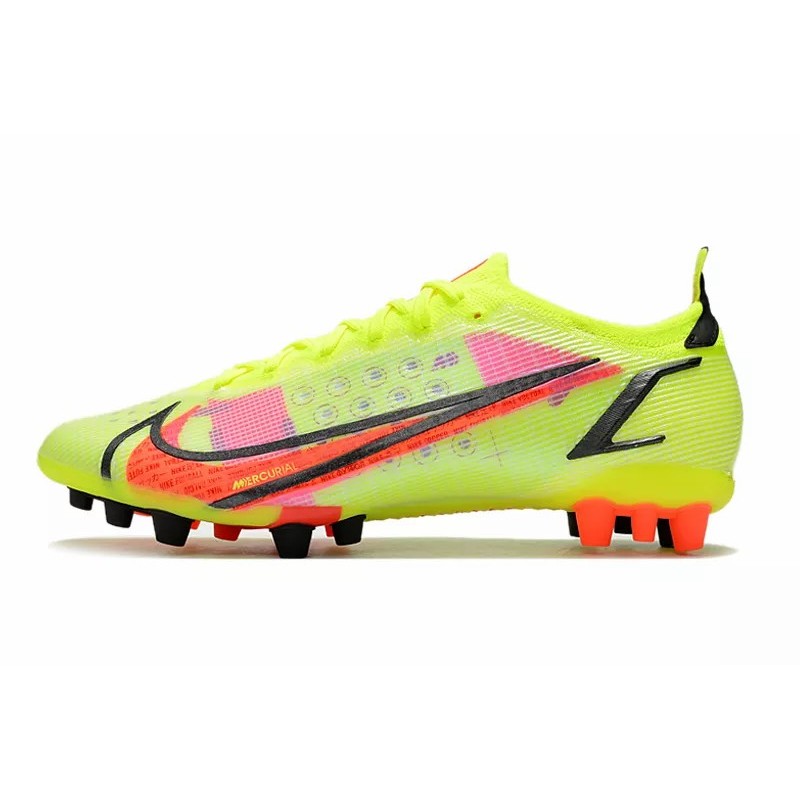 Botas de Fútbol Nike Vapor 14 Elite PRO AG Negro&Azul/Amarillo Fluorescente/Naranaja&Blanco/Rojo&Blanco/Naranaja&Amarillo / Turquesa/Blanco&Multicolor / Blanco&Amarillo/Negro&Amarillo/Rojo Naranja (#39~#45)