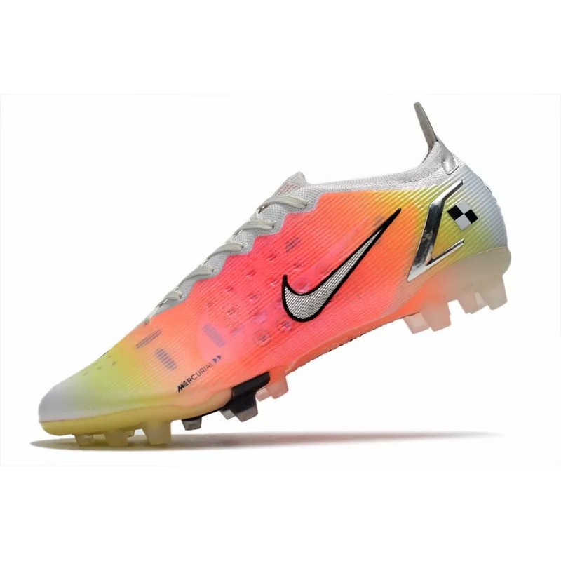 Botas de Fútbol Nike Vapor 14 Elite PRO AG Negro&Azul/Amarillo Fluorescente/Naranaja&Blanco/Rojo&Blanco/Naranaja&Amarillo / Turquesa/Blanco&Multicolor / Blanco&Amarillo/Negro&Amarillo/Rojo Naranja (#39~#45)