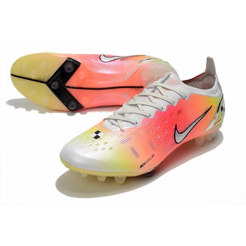 Botas de Fútbol Nike Vapor 14 Elite PRO AG Negro&Azul/Amarillo Fluorescente/Naranaja&Blanco/Rojo&Blanco/Naranaja&Amarillo / Turquesa/Blanco&Multicolor / Blanco&Amarillo/Negro&Amarillo/Rojo Naranja (#39~#45)