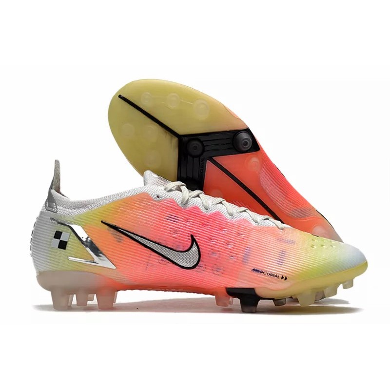 Botas de Fútbol Nike Vapor 14 Elite PRO AG Negro&Azul/Amarillo Fluorescente/Naranaja&Blanco/Rojo&Blanco/Naranaja&Amarillo / Turquesa/Blanco&Multicolor / Blanco&Amarillo/Negro&Amarillo/Rojo Naranja (#39~#45)