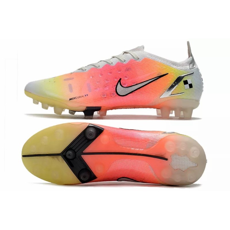 Botas de Fútbol Nike Vapor 14 Elite PRO AG Negro&Azul/Amarillo Fluorescente/Naranaja&Blanco/Rojo&Blanco/Naranaja&Amarillo / Turquesa/Blanco&Multicolor / Blanco&Amarillo/Negro&Amarillo/Rojo Naranja (#39~#45)