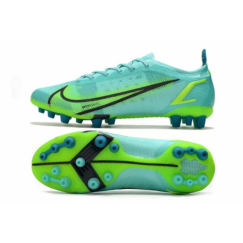 Botas de Fútbol Nike Vapor 14 Elite PRO AG Negro&Azul/Amarillo Fluorescente/Naranaja&Blanco/Rojo&Blanco/Naranaja&Amarillo / Turquesa/Blanco&Multicolor / Blanco&Amarillo/Negro&Amarillo/Rojo Naranja (#39~#45)