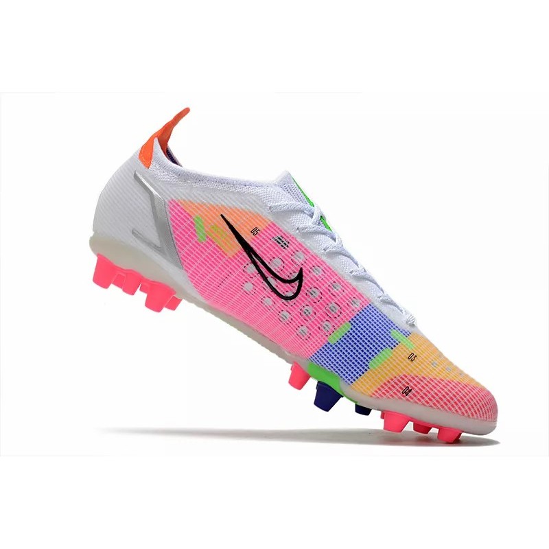 Botas de Fútbol Nike Vapor 14 Elite PRO AG Negro&Azul/Amarillo Fluorescente/Naranaja&Blanco/Rojo&Blanco/Naranaja&Amarillo / Turquesa/Blanco&Multicolor / Blanco&Amarillo/Negro&Amarillo/Rojo Naranja (#39~#45)