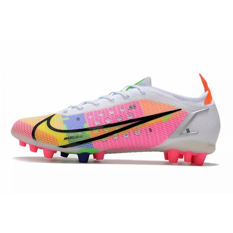 Botas de Fútbol Nike Vapor 14 Elite PRO AG Negro&Azul/Amarillo Fluorescente/Naranaja&Blanco/Rojo&Blanco/Naranaja&Amarillo / Turquesa/Blanco&Multicolor / Blanco&Amarillo/Negro&Amarillo/Rojo Naranja (#39~#45)