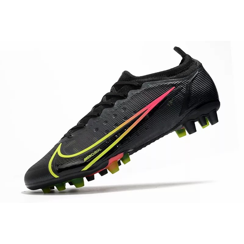 Botas de Fútbol Nike Vapor 14 Elite PRO AG Negro&Azul/Amarillo Fluorescente/Naranaja&Blanco/Rojo&Blanco/Naranaja&Amarillo / Turquesa/Blanco&Multicolor / Blanco&Amarillo/Negro&Amarillo/Rojo Naranja (#39~#45)