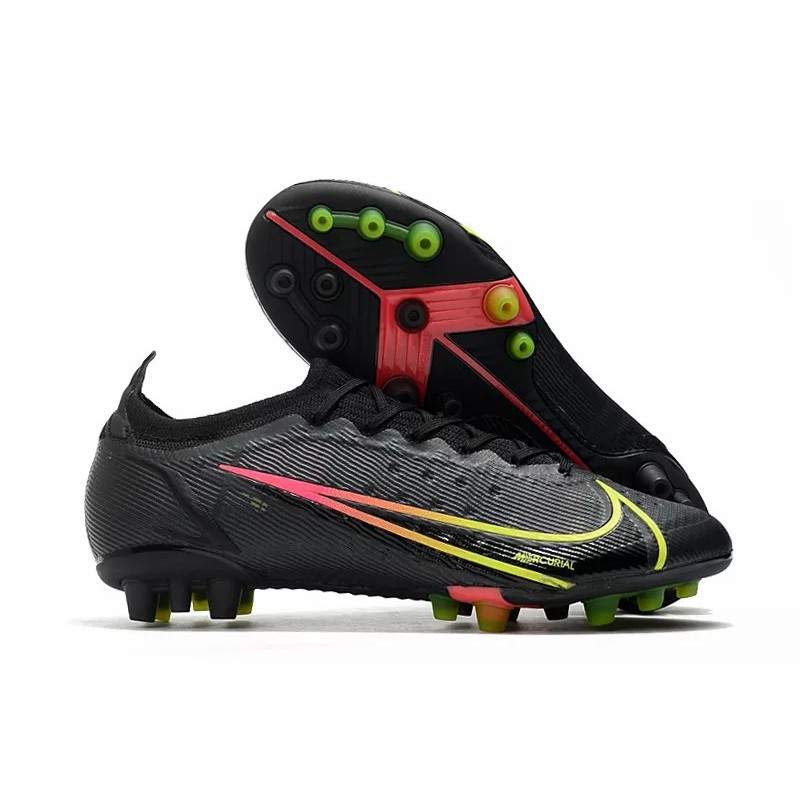 Botas de Fútbol Nike Vapor 14 Elite PRO AG Negro&Azul/Amarillo Fluorescente/Naranaja&Blanco/Rojo&Blanco/Naranaja&Amarillo / Turquesa/Blanco&Multicolor / Blanco&Amarillo/Negro&Amarillo/Rojo Naranja (#39~#45)