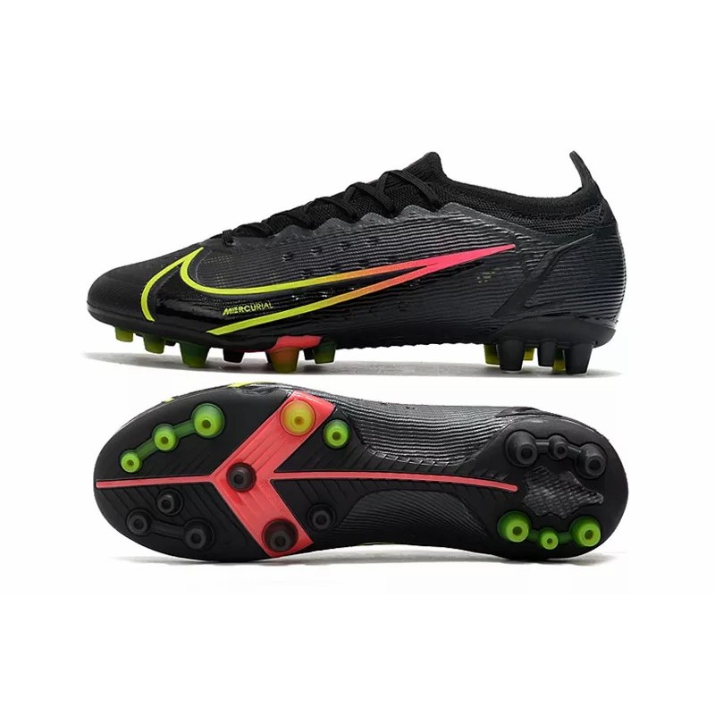Botas de Fútbol Nike Vapor 14 Elite PRO AG Negro&Azul/Amarillo Fluorescente/Naranaja&Blanco/Rojo&Blanco/Naranaja&Amarillo / Turquesa/Blanco&Multicolor / Blanco&Amarillo/Negro&Amarillo/Rojo Naranja (#39~#45)