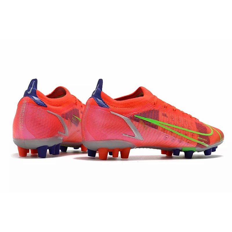 Botas de Fútbol Nike Vapor 14 Elite PRO AG Negro&Azul/Amarillo Fluorescente/Naranaja&Blanco/Rojo&Blanco/Naranaja&Amarillo / Turquesa/Blanco&Multicolor / Blanco&Amarillo/Negro&Amarillo/Rojo Naranja (#39~#45)