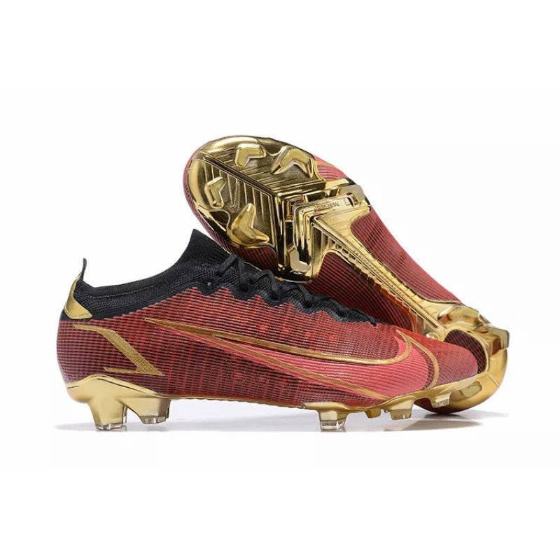 Botas de Fútbol Nike Mercurial Vapor XIV Elite FG Rojo Oscuro (#39~#45)