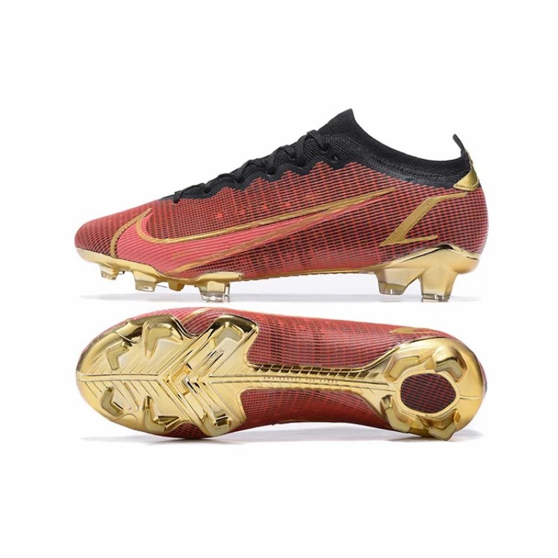 Botas de Fútbol Nike Mercurial Vapor XIV Elite FG Rojo Oscuro (#39~#45)
