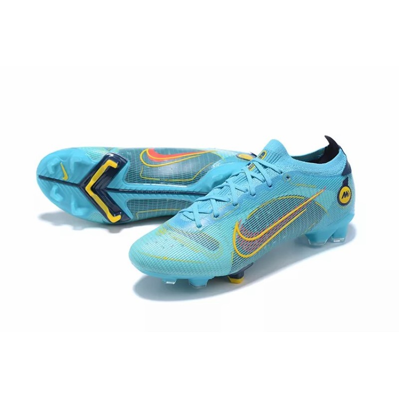 Botas de Fútbol Nike Mercurial Vapor XIV Elite FG Celeste (#39~#45)